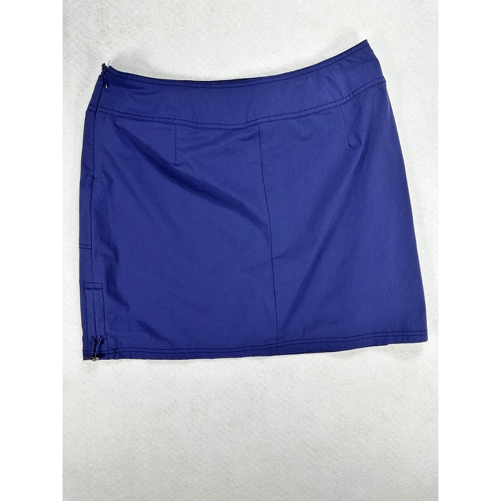 Green Tea Womens Purple Active Skort Size XL Drawstring Hiking Golf Athletic - Picture 2 of 5